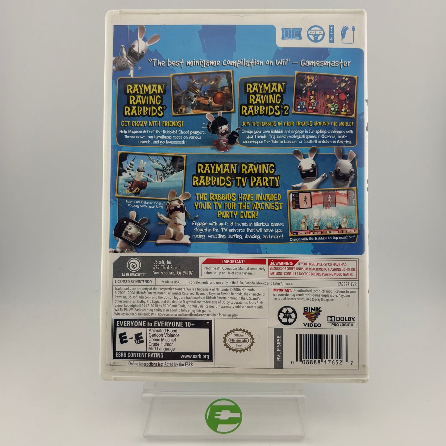 Raving Rabbids Party Collection (Nintendo Wii, 2010)