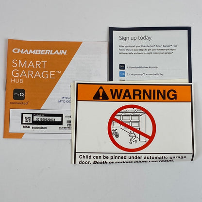 Chamberlain MyQ Smart Garage Hub Opener MYQ-G0301-E