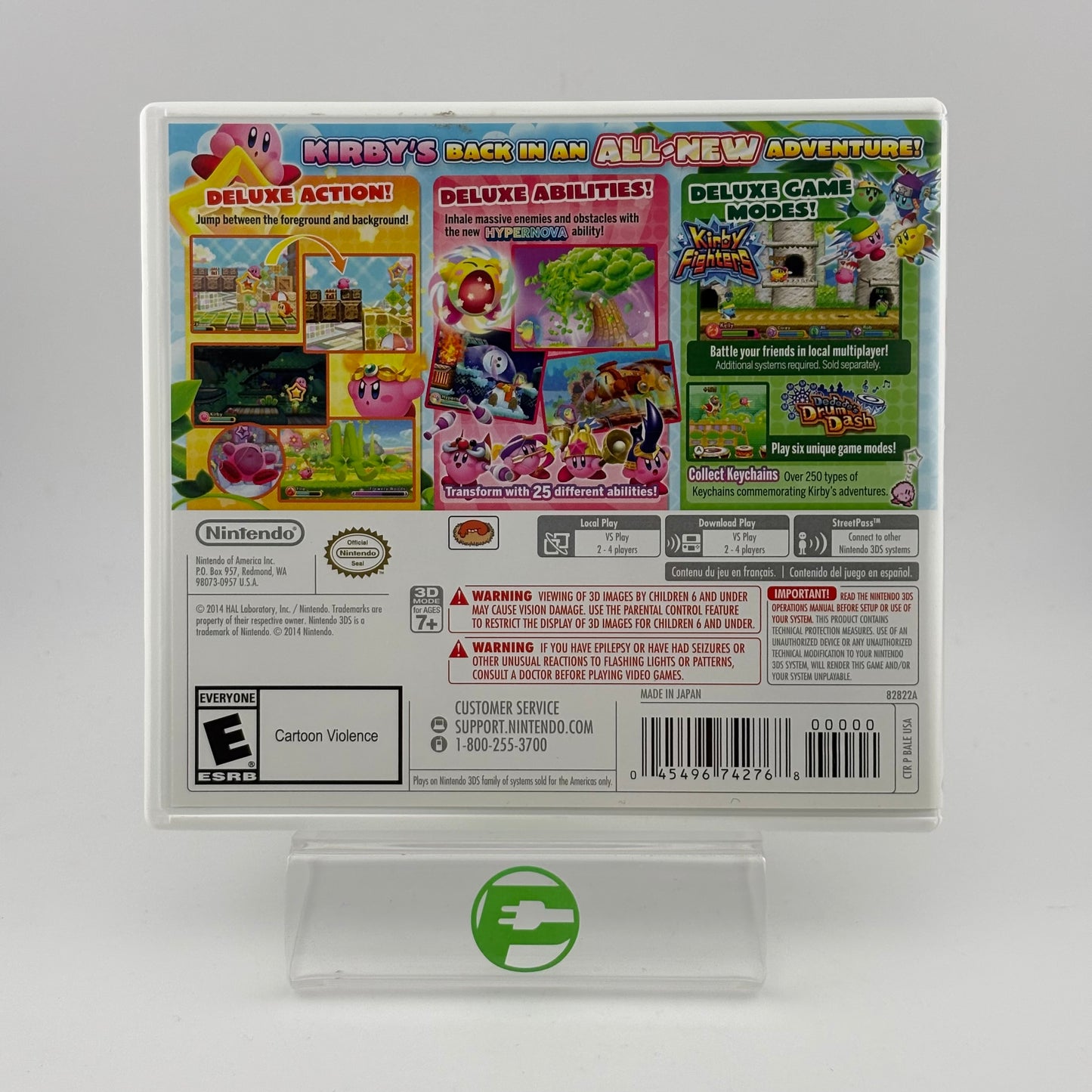 Kirby Triple Deluxe (Nintendo 3DS, 2014)