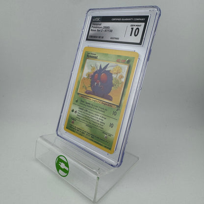 Pokémon TCG Base Set 2 Venonat #97 Regular English CGC 10 GEM MINT