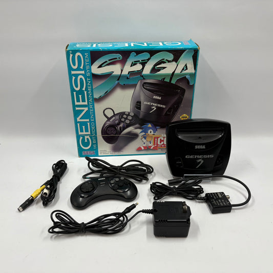 Sega Genesis 3 Video Game Console Black MK-1461