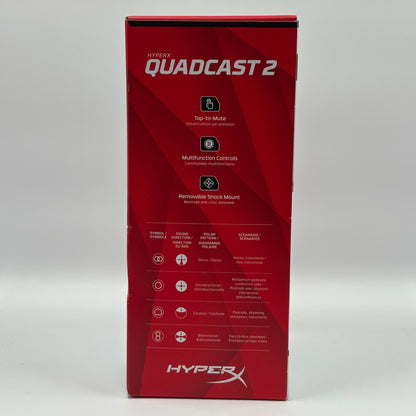 New HyperX Quadcast 2 USB Microphone