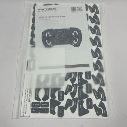 Moza GS V2P Racing Steering Wheel