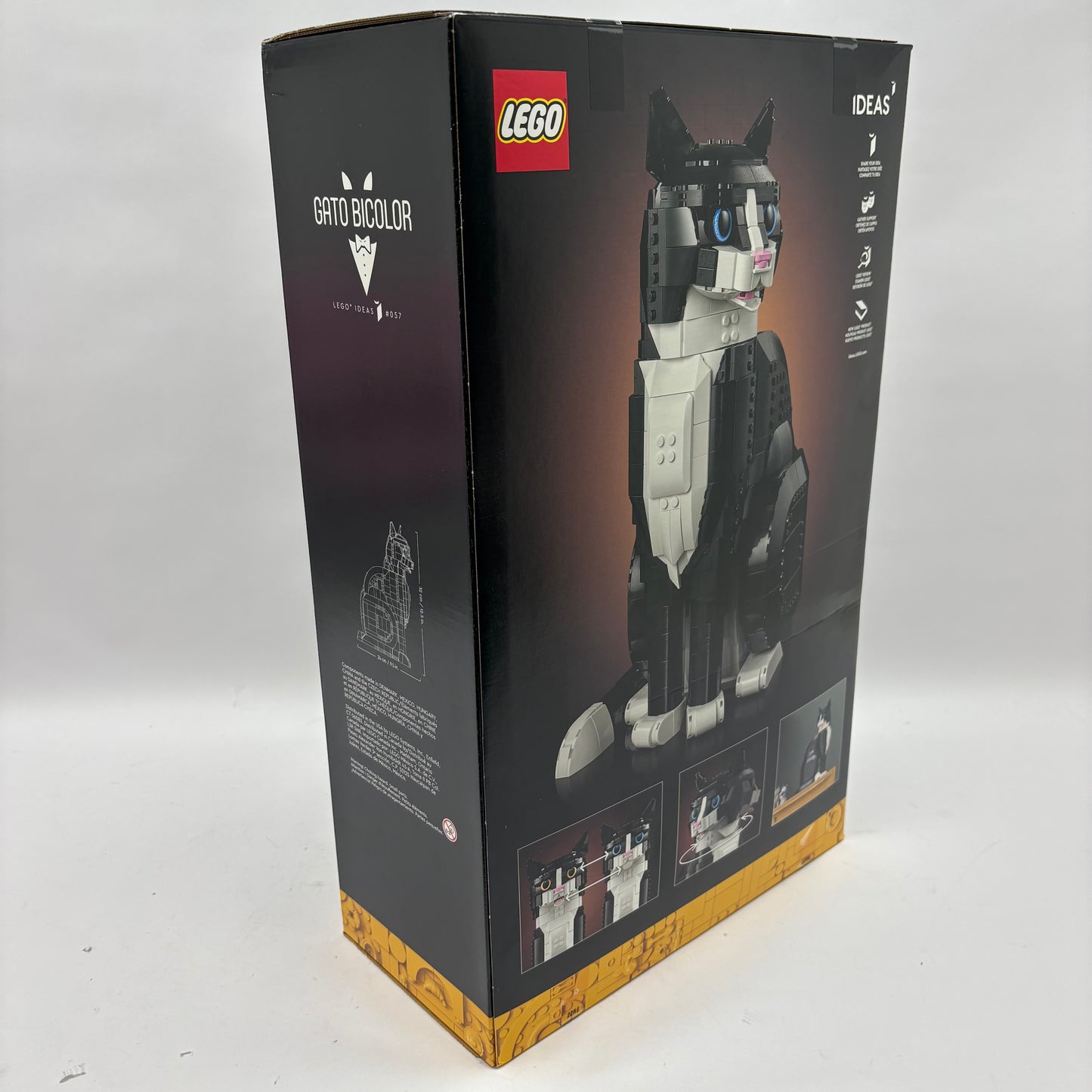 New Lego Tuxedo Cat  Building Kit 6474650