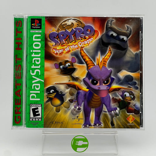 Spyro Year of the Dragon (Sony PlayStation 1 PS1, 2000)