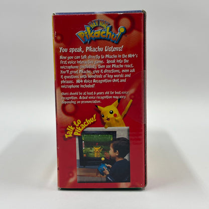Hey You Pikachu [Microphone Bundle] (Nintendo 64 N64, 2000)