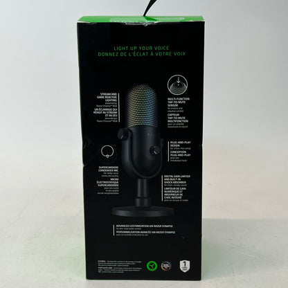 New Razer Seiren V3 Chroma RGB USB Microphone RZ19-0506