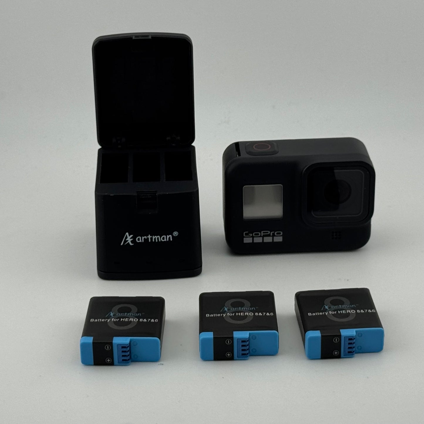 GoPro 8 Black 12MP 4K Action Camera with Battery Charger