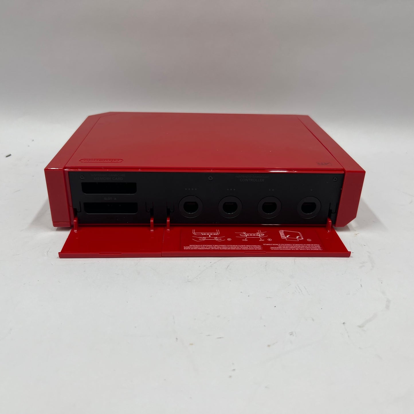 Nintendo Wii Game Console RVL-001 Red 25th Anniversary Edition with Game Disc