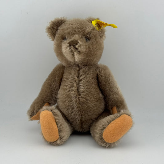 Steiff Original Teddy 8.5" Vintage Jointed Mohair Teddy Bear with Tags