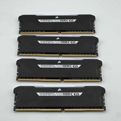 Corsair Vengeance 32GB (4x8GB) RAM DDR4 3200MHz CMH32GX4M4E3200C16
