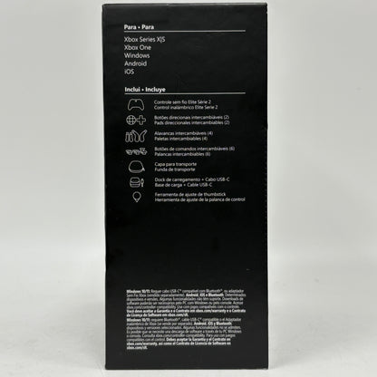 New Microsoft Xbox One Elite Controller Series 2 Black 1797