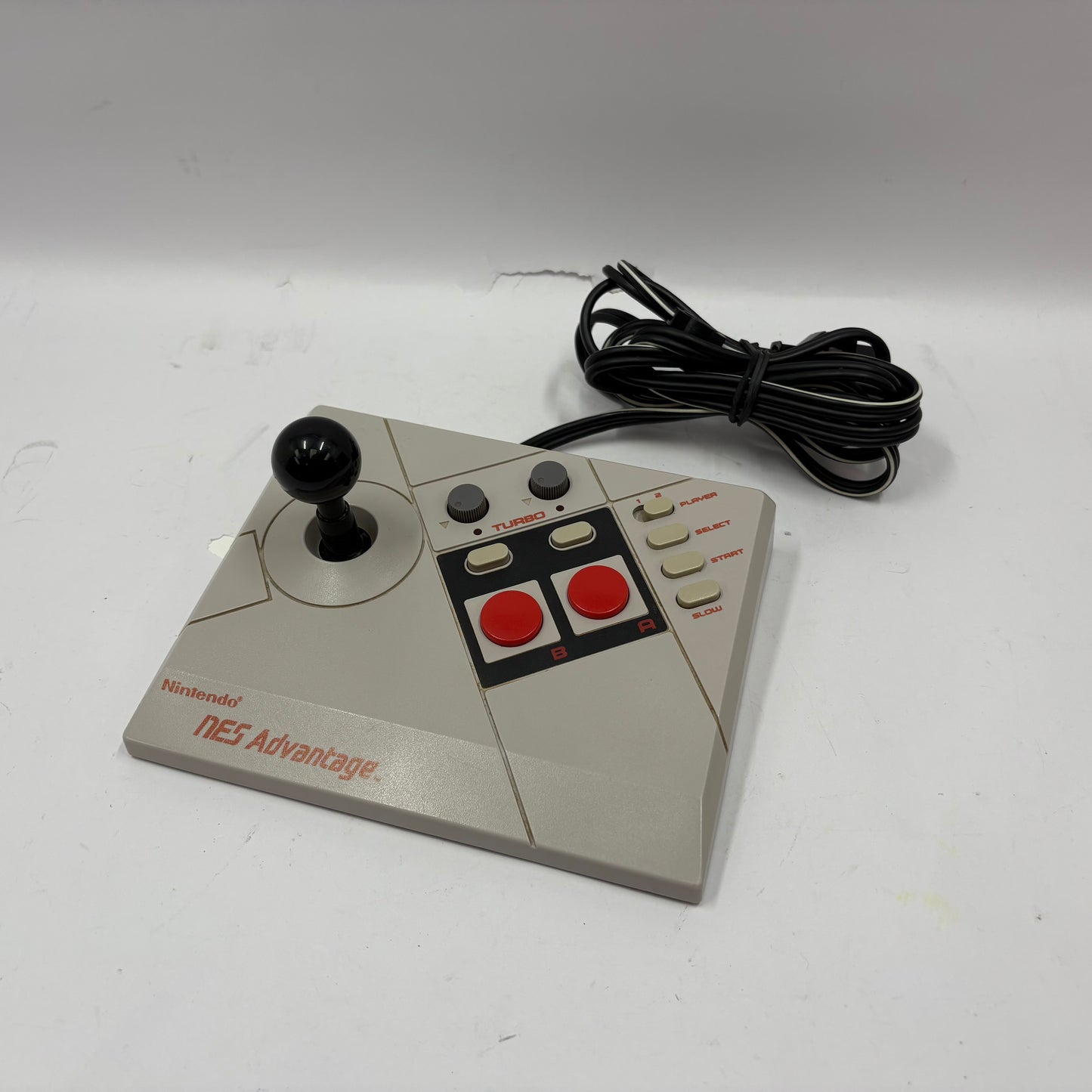 Nintendo NES Advantage Joystick Controller NES-026 Gray