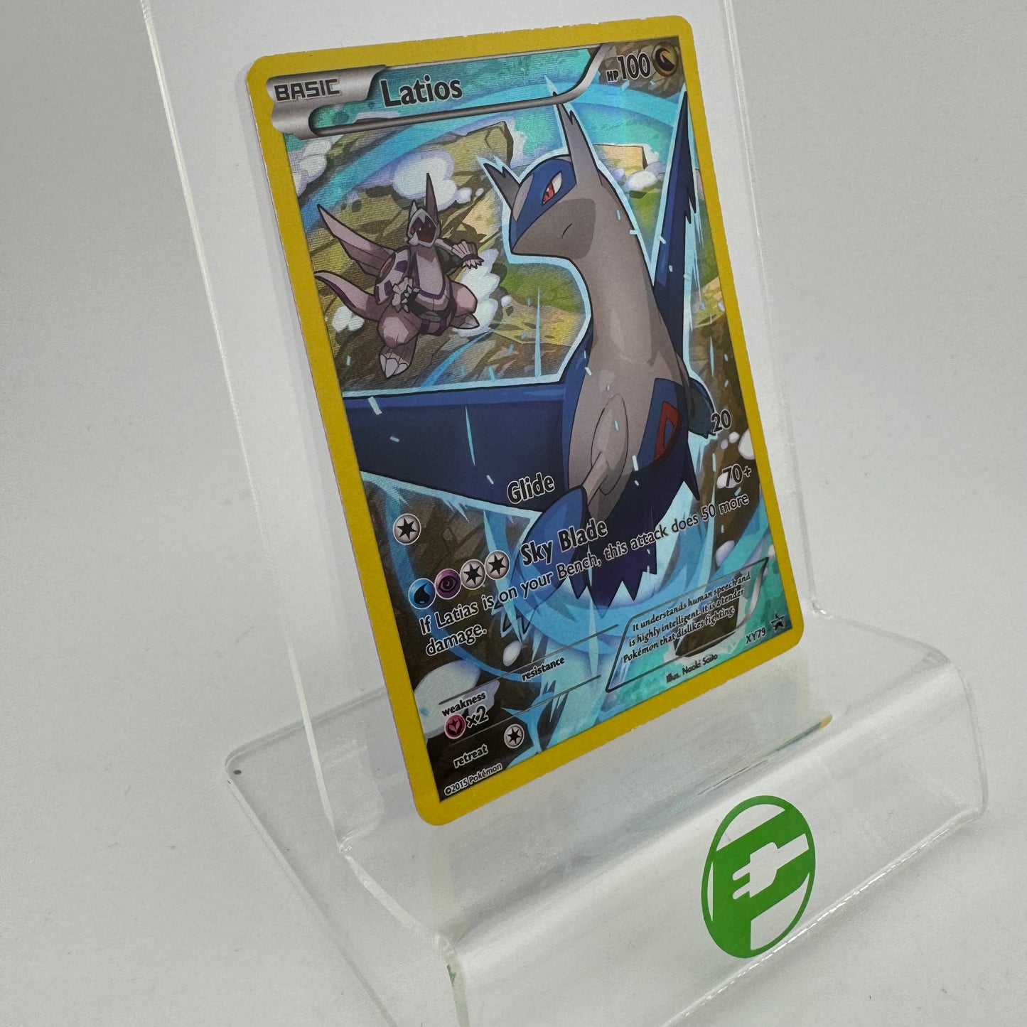 Pokémon TCG Promo Latios #XY79 Holo English LP