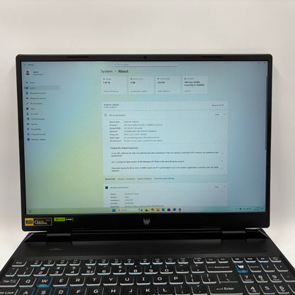 Acer Predator Helios Neo 16 PHN16-71-50JG 16" i5-13500HX 32GB RAM 512GB+1TB SSD