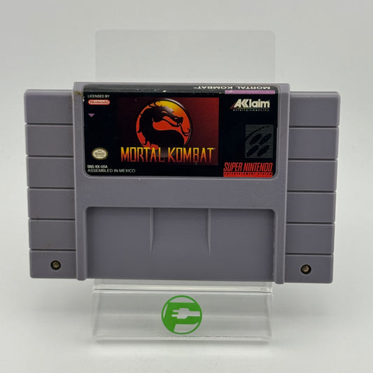 Mortal Kombat (Super Nintendo SNES, 1993) Cartridge Only