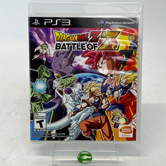 Dragon Ball Z: Battle of Z  (Sony PlayStation 3 PS3,  2014)