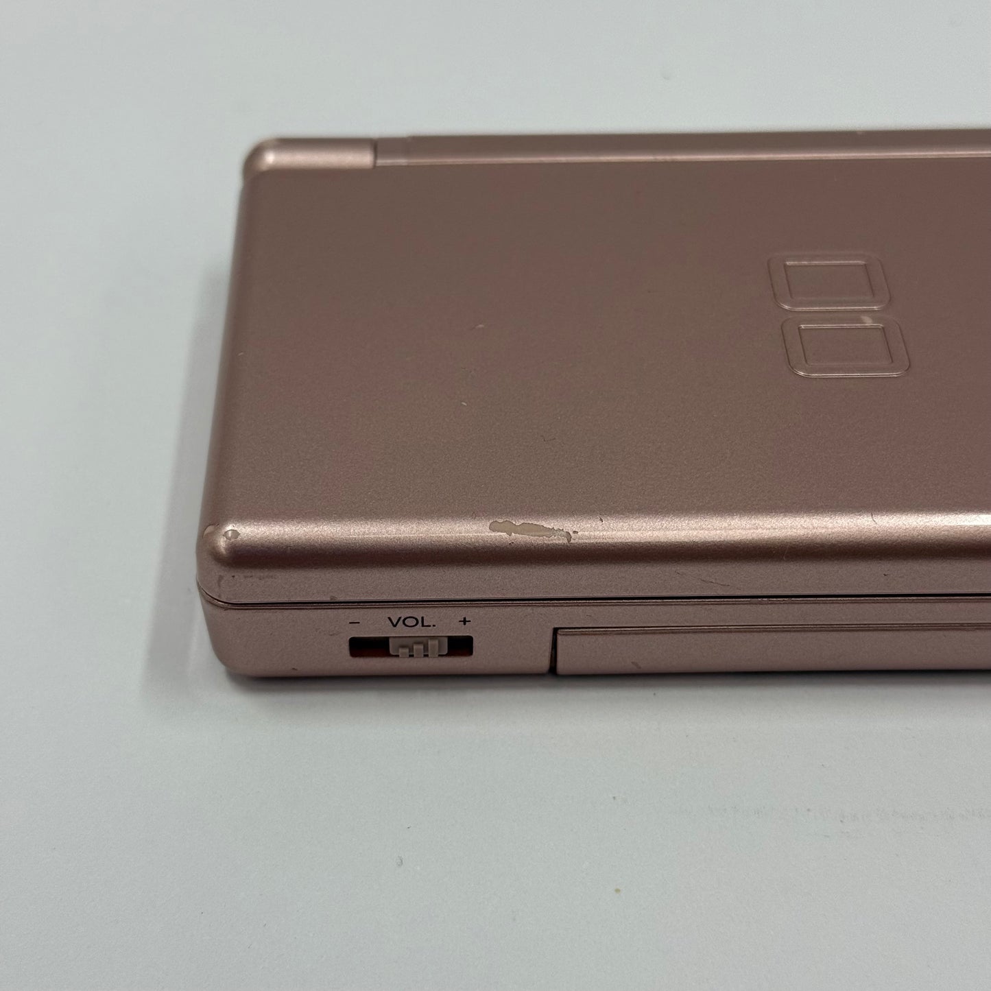 Nintendo DS Lite Handheld Game Console USG-001 Metallic Rose