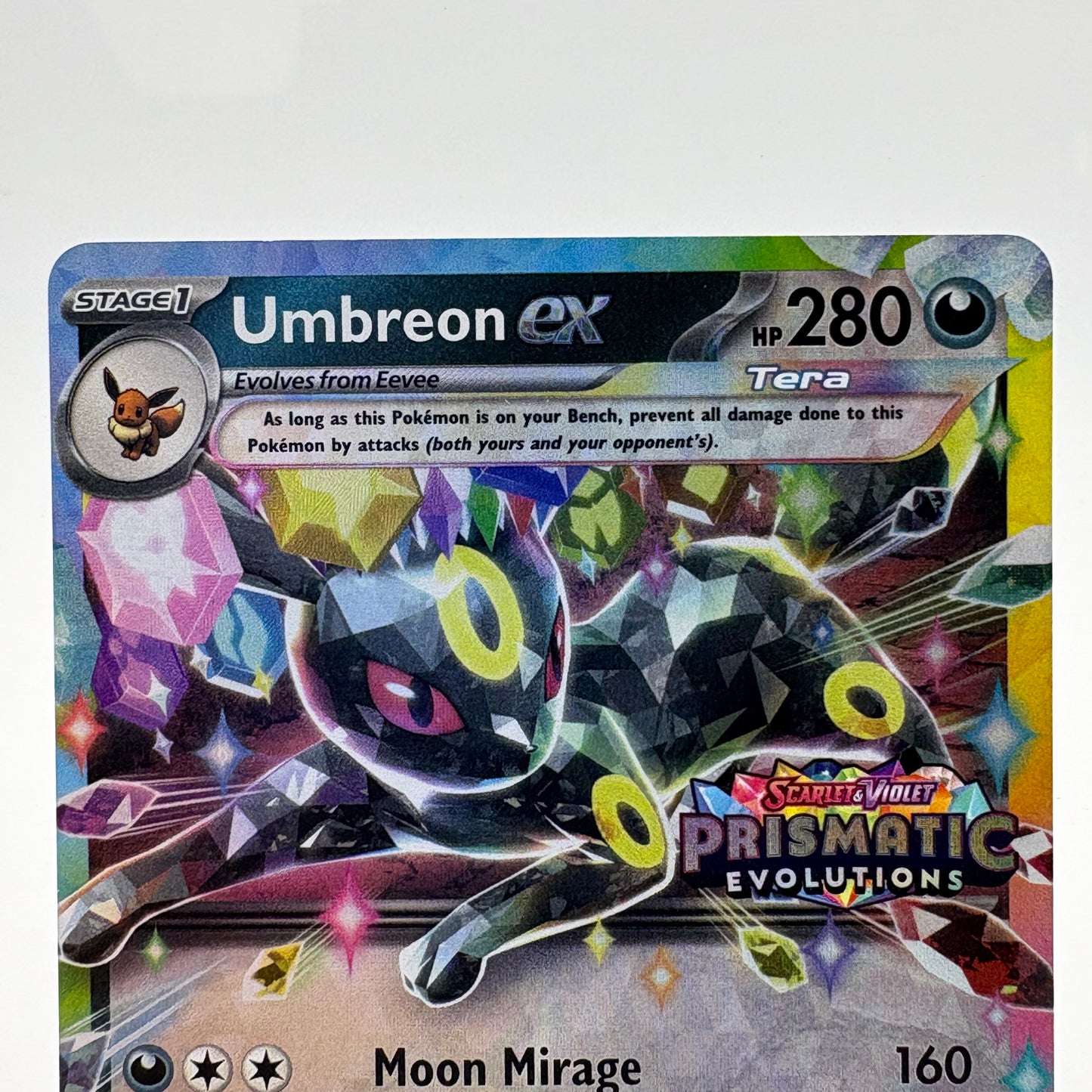 Pokémon TCG Prismatic Evolution Umbreon ex [Stamped] 060/131 English