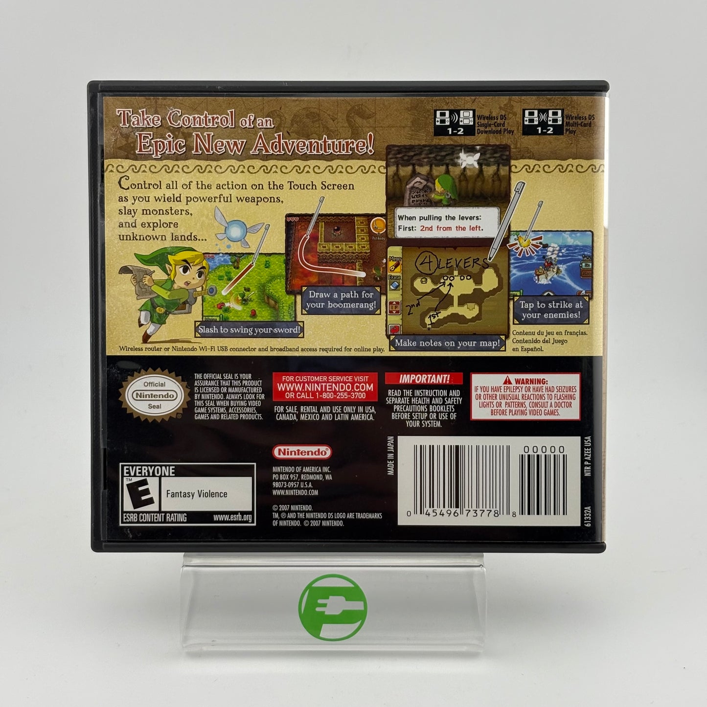 Zelda Phantom Hourglass (Nintendo DS, 2007)