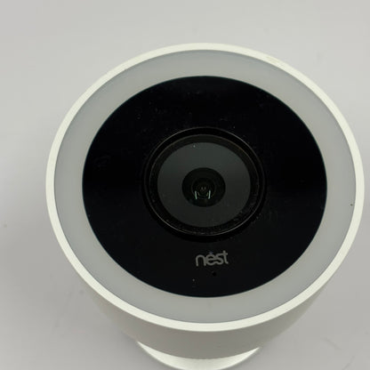 Google Nest Labs Cam IQ Outdoor Security Camera A0055 with Power Adapter