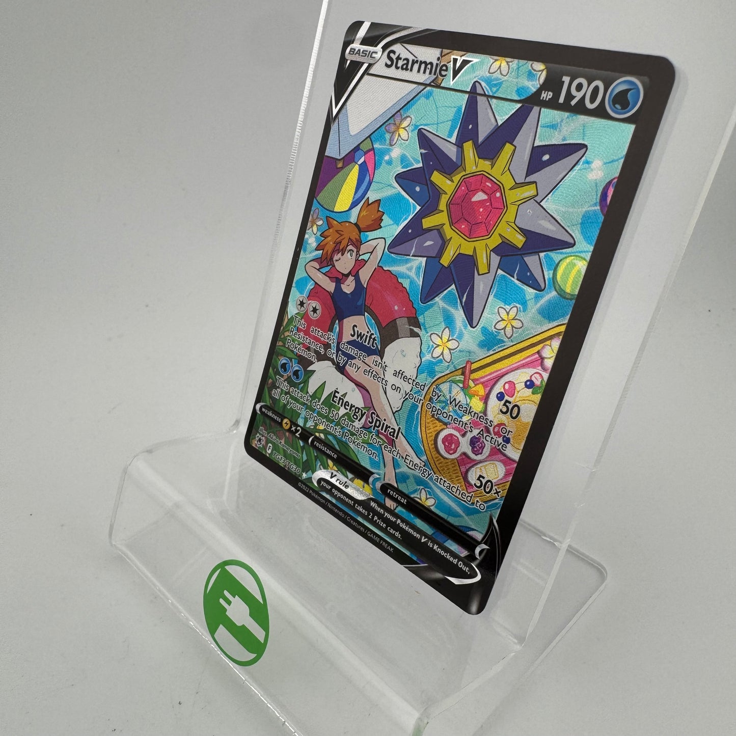 Pokémon TCG Astral Radiance Starmie V #TG13 Holo English NM