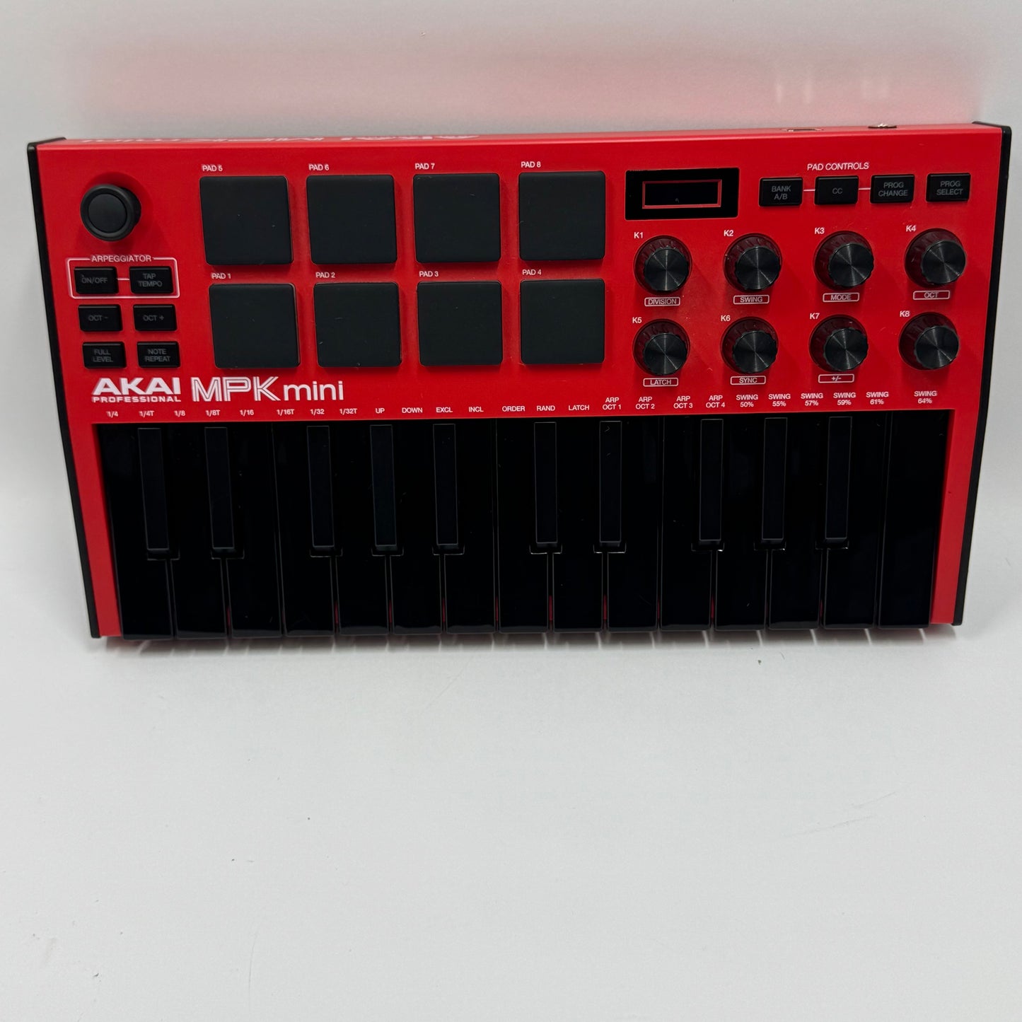 Akai MPK mini MK3 Special Edition Red 25 Key USB MIDI Keyboard Controller