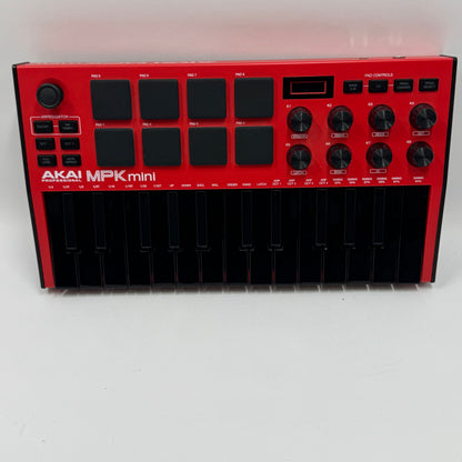 Akai MPK mini MK3 Special Edition Red 25 Key USB MIDI Keyboard Controller