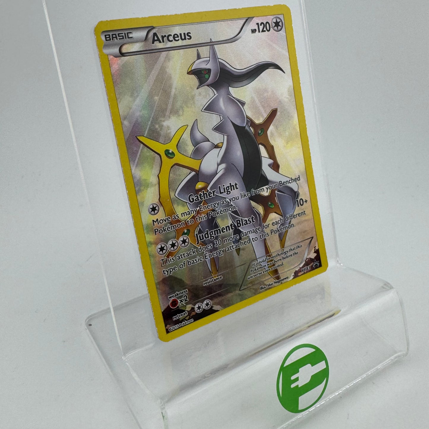 Pokémon TCG Promo Arceus #XY83 Holo English LP