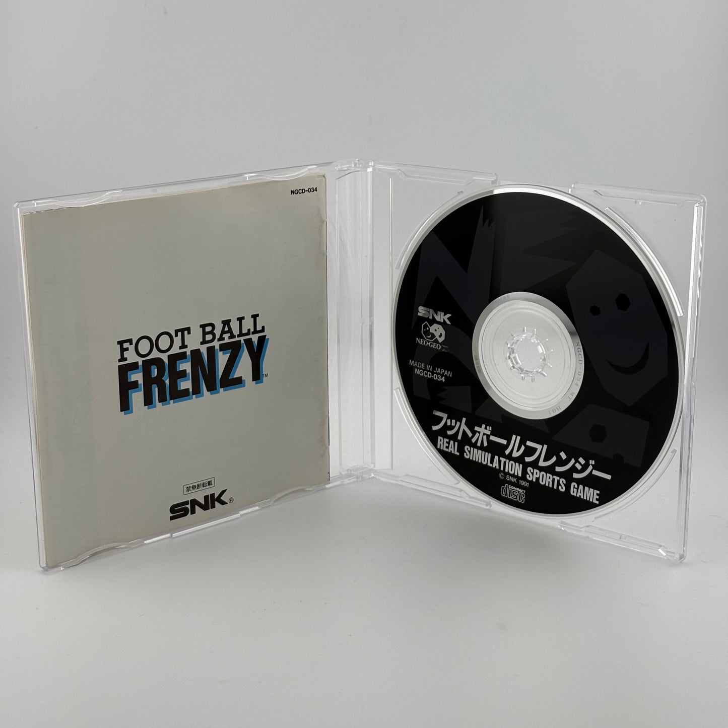 Football Frenzy (Neo Geo CD, 1992) JP