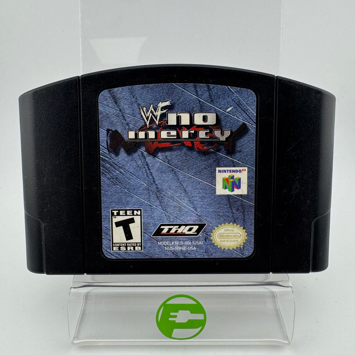 WWF No Mercy (Nintendo 64 N64, 2000) Cartridge Only