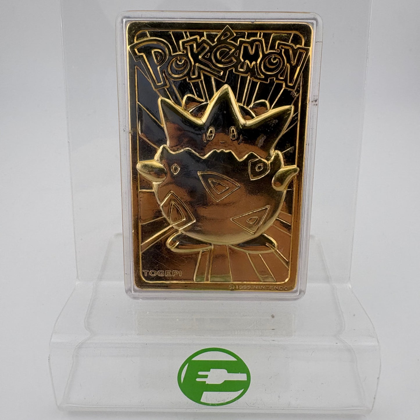 Pokémon TCG Burger King Togepi Gold Plated English NM