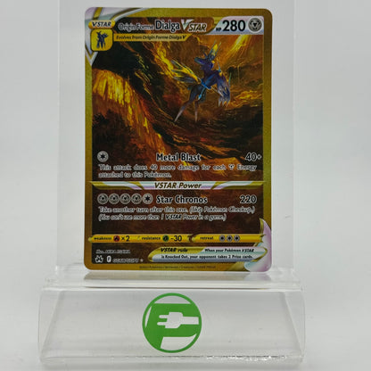 Pokémon TCG Crown Zenith Origin Forme Dialga VSTAR #GG68 Holo English NM