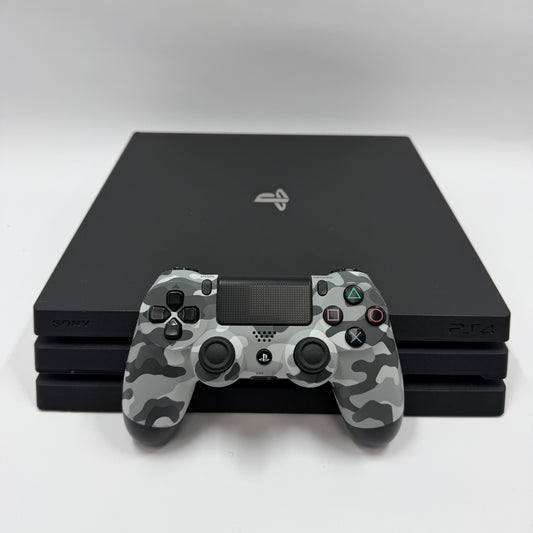 Sony PlayStation 4 Pro PS4 1TB Black Console Gaming System CUH-7015B