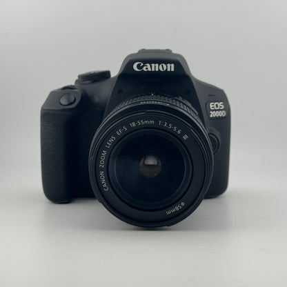 Canon EOS 2000D 24.1MP Digital Point-And-Shoot Camera
