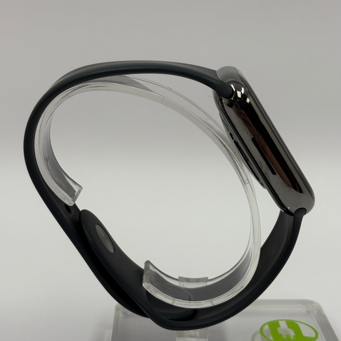 Unlocked Apple Watch Series 7 45MM Midnight Aluminum Black Sport Band MNAV3LL/A