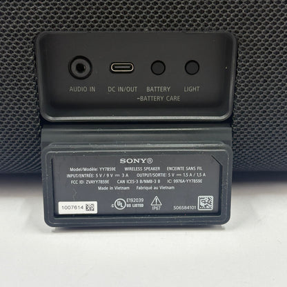 Sony ULT FIELD 5 Portable Indoor Outdoor Wireless Speaker Black SRSULT50/B