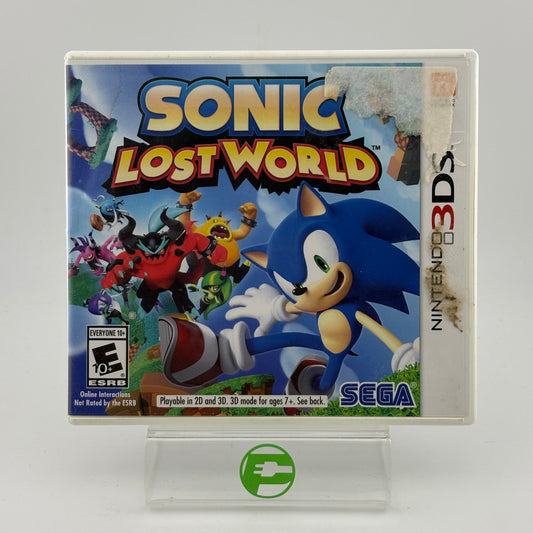 Sonic Lost World (Nintendo 3DS, 2013)
