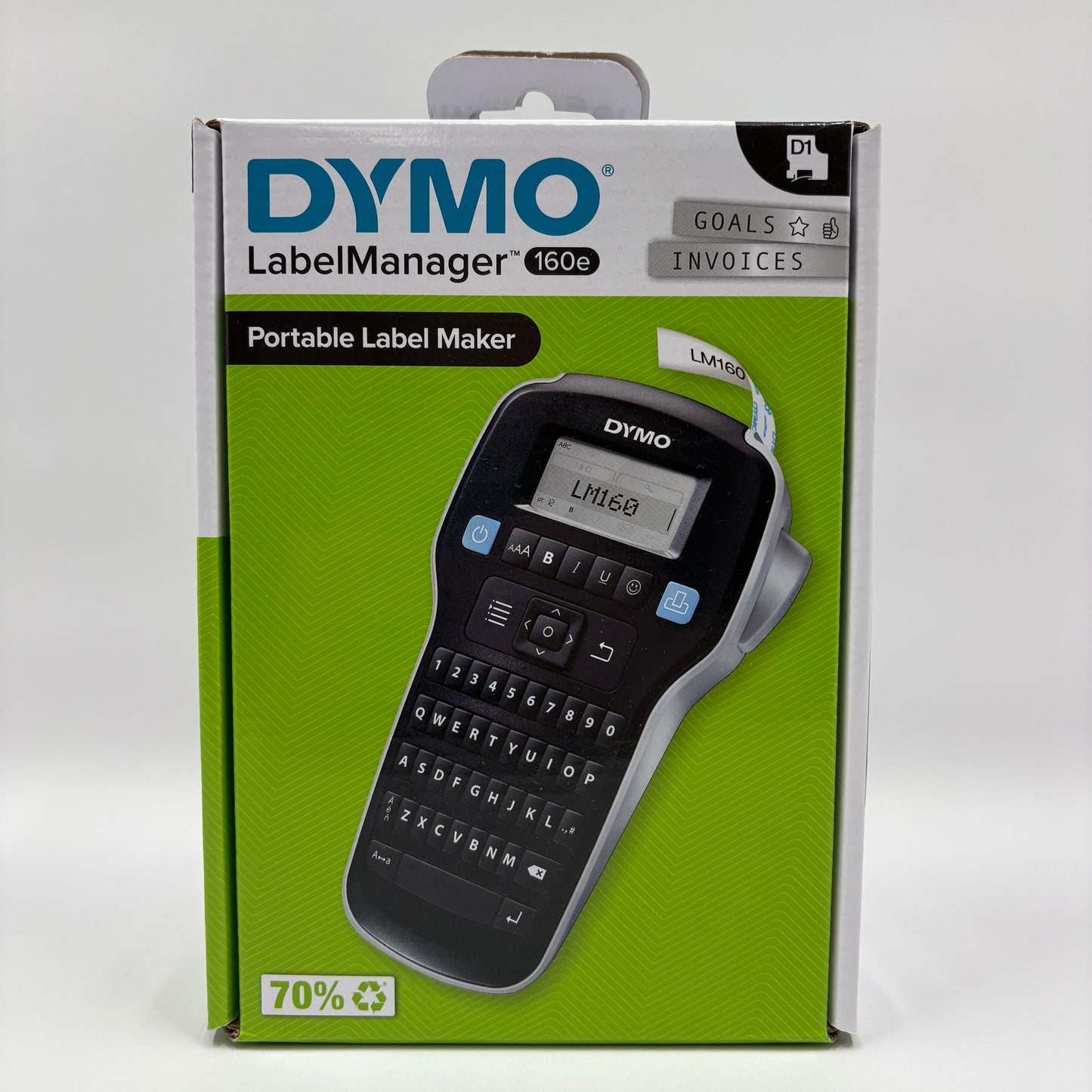 New DYMO LabelManager 160e Portable Label Maker