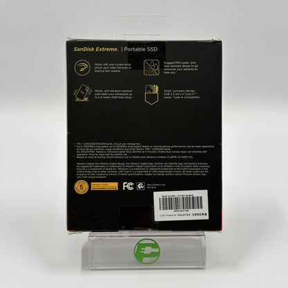 New SanDisk Extreme  Portable 2TB SSD SDSSDE51-T200