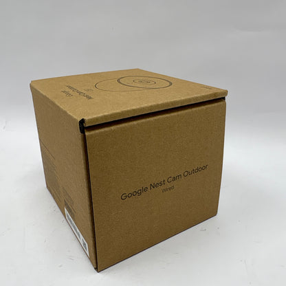 New Google Nest Cam Outdoor (Wired 2nd Gen) Smart Doorbell Camera GPJ15