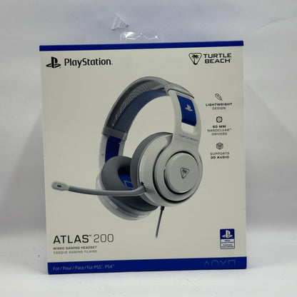 New Turtle Beach Atlas 200  Wired Gaming Headset TPS-3002-15