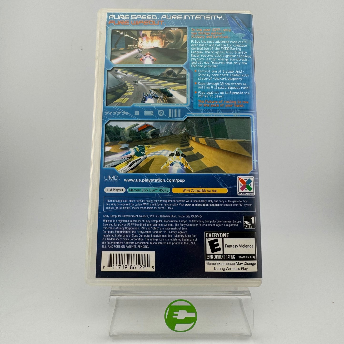 Wipeout Pure (Sony PlayStation Portable PSP, 2005)