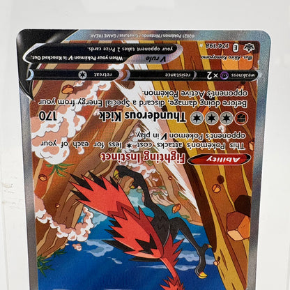 Pokémon TCG Chilling Reign Galarian Zapdos V #174 Holo English NM