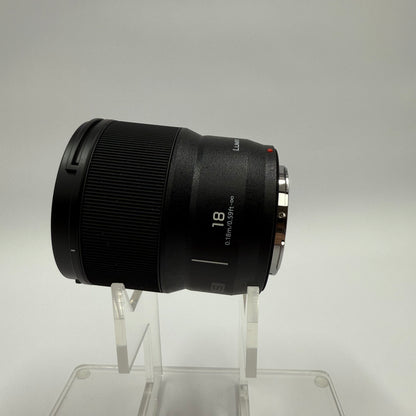 Panasonic LUMIX S-S18 .18m f/1.8 For Panasonic L Mount