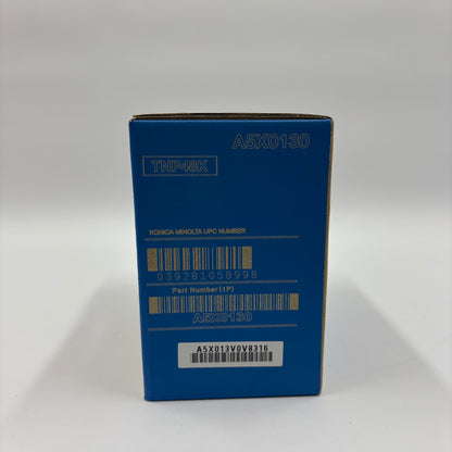 New Konica Minolta A5X0130 Toner Cartridge Black (K)