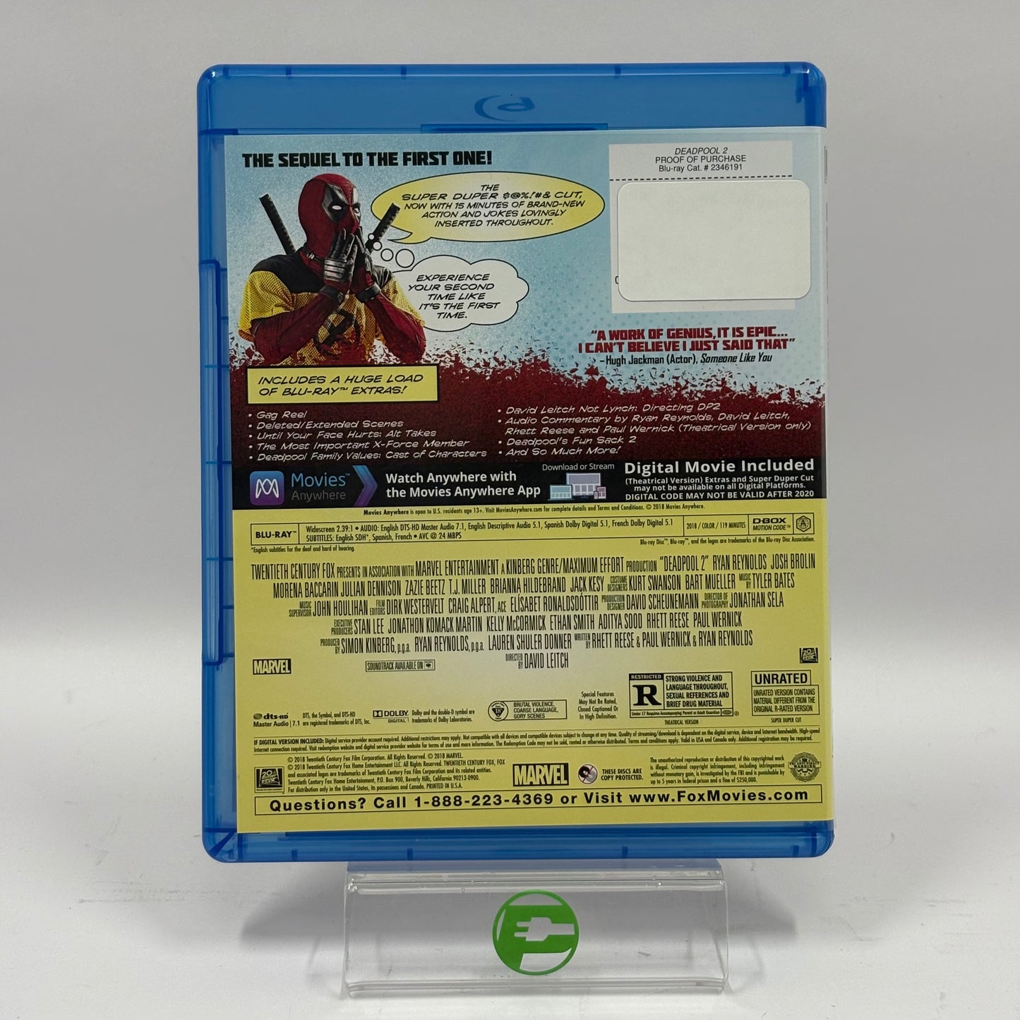 Blu-Ray Deadpool: The Complete Collection (For Now) 2 Movie Pack