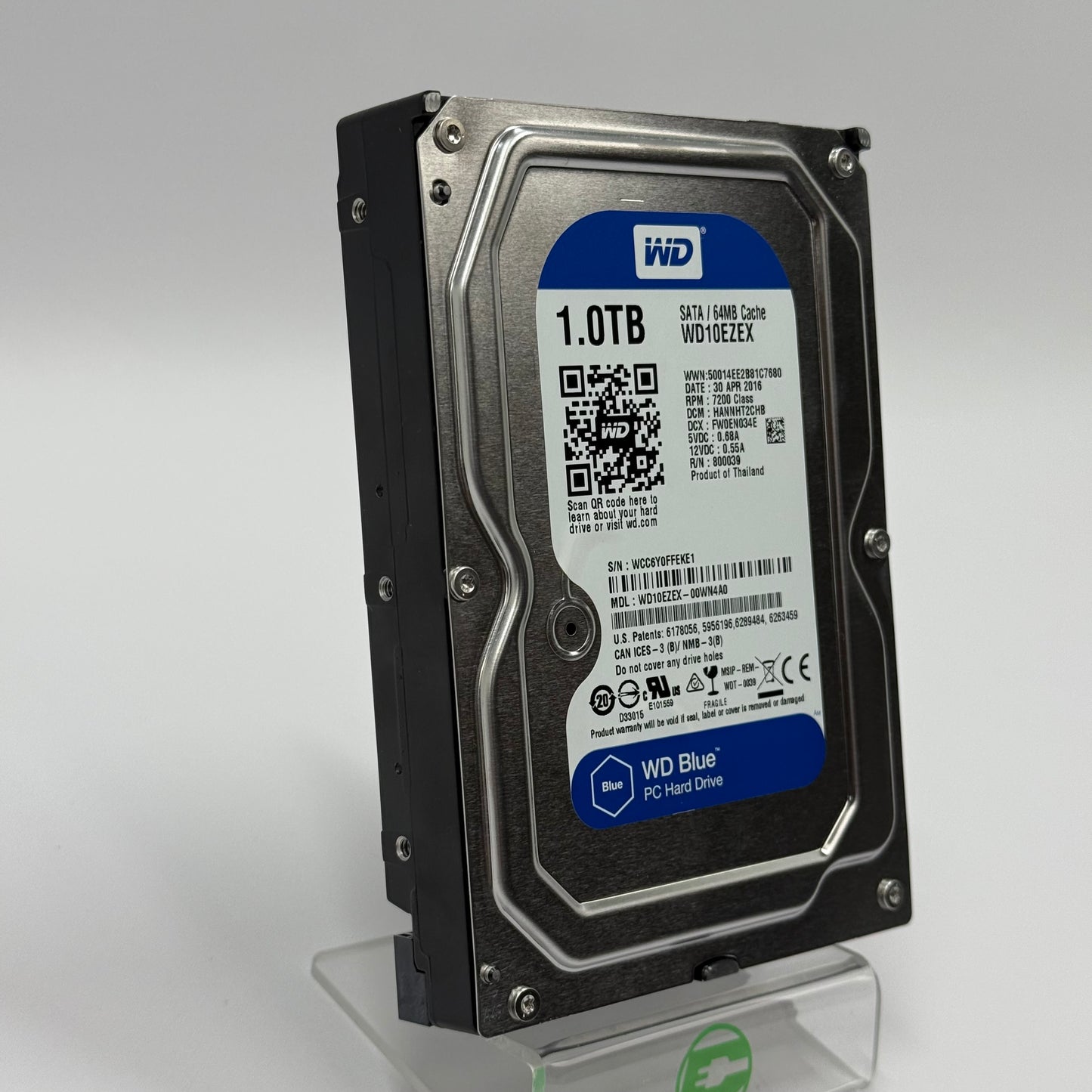Western Digital WD Blue 1TB 3.5" SATA III 6Gbps HDD WD10EZEX