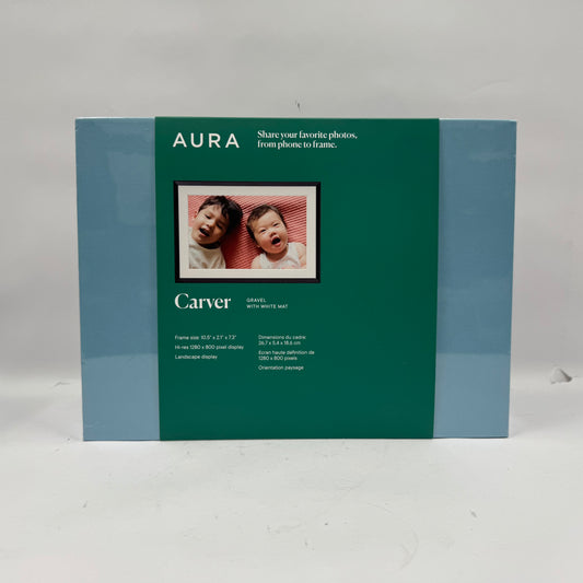 New Aura Carver Digital Photo Frame AF900