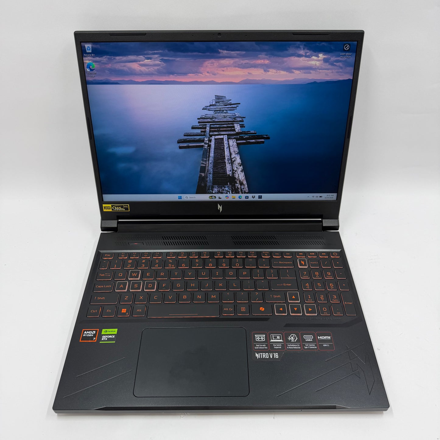 Acer Nitro V 16 ANV16-41 16" Ryzen 7 8845HS 32GB RAM 1TB SSD GeForce RTX 4060